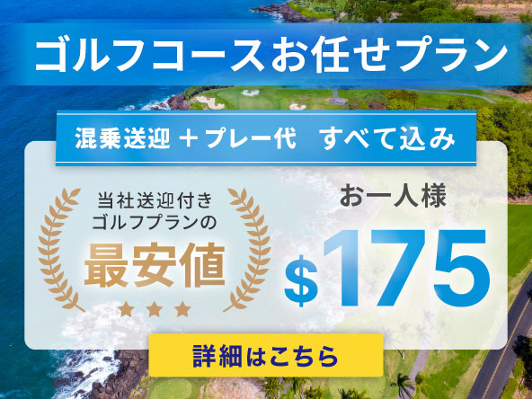 ゴルフコースお任せプラン